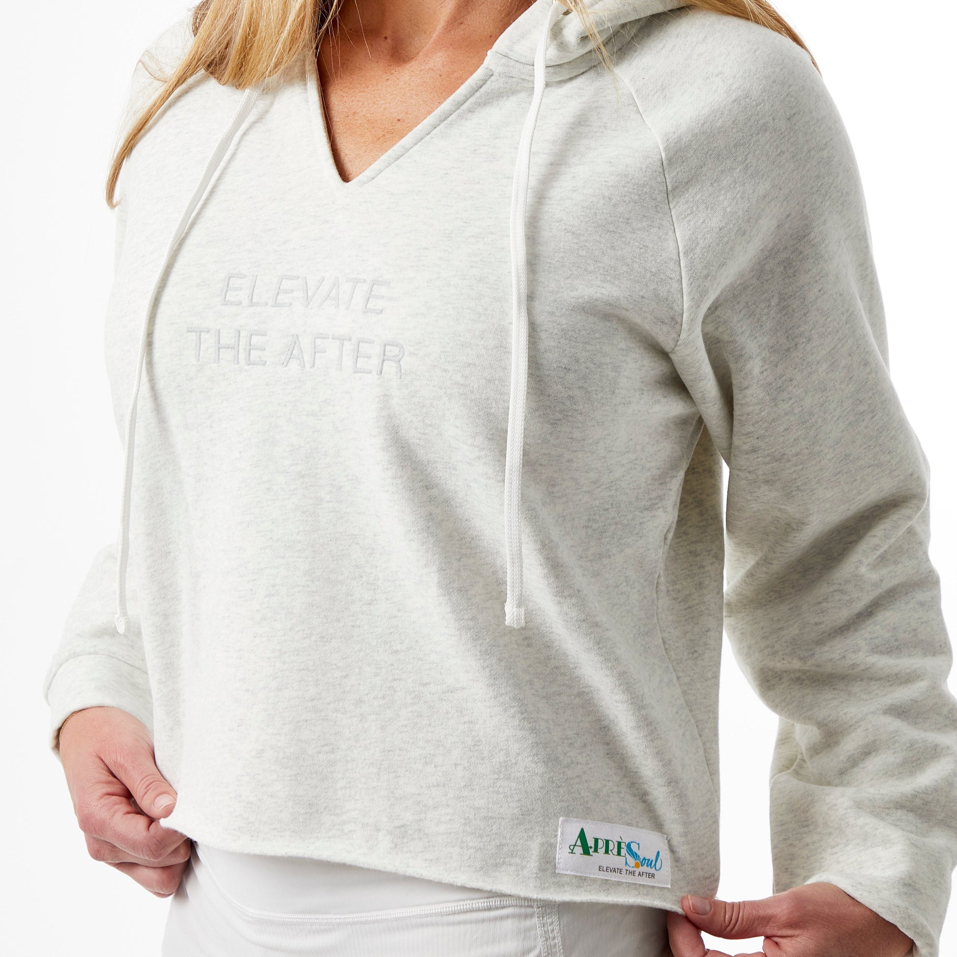 Elevate the After Cropped Hoodie